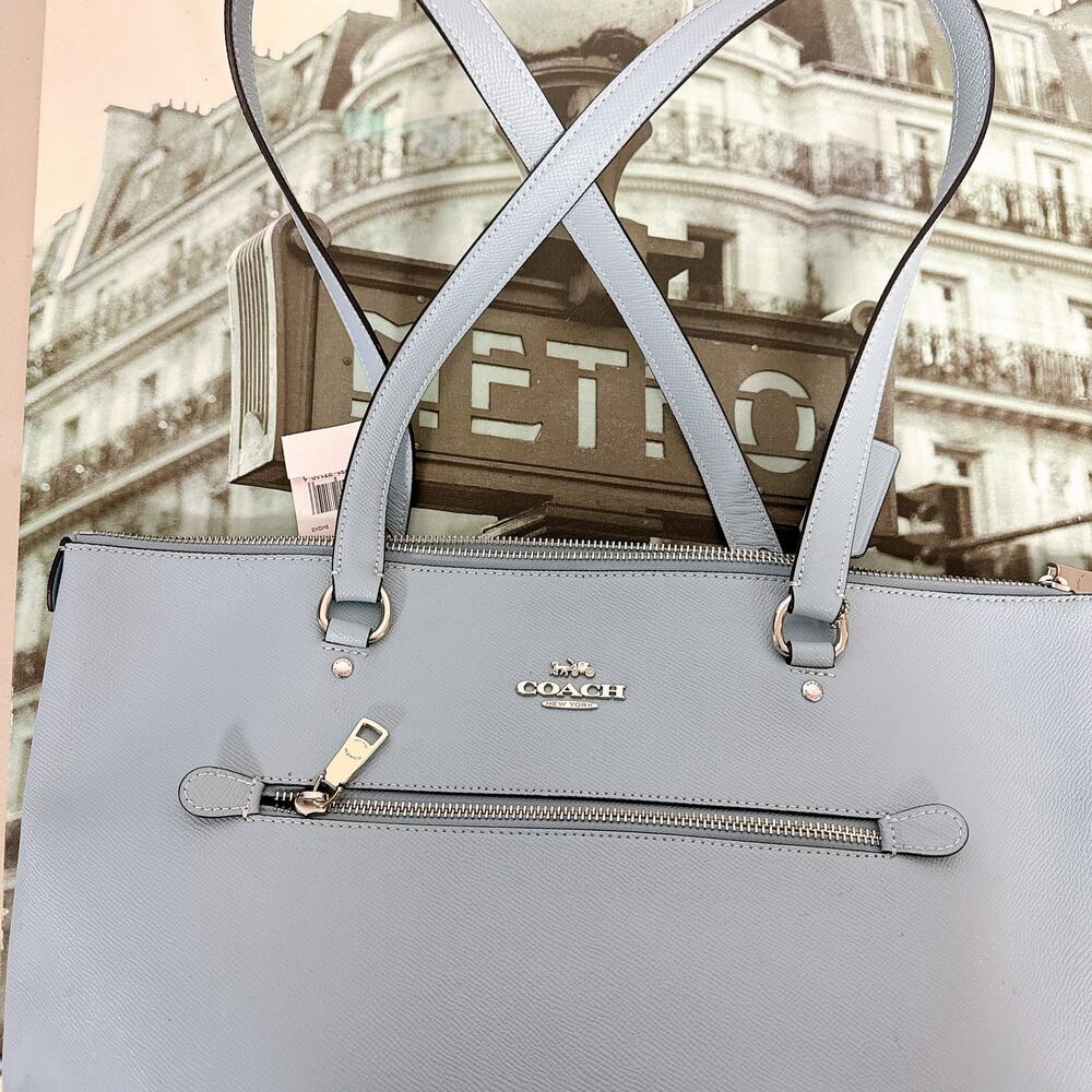 Coach 79608 Gallery Tote Crossgrain Leather Tote - Picture 6 of 8